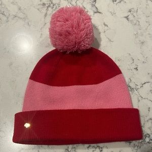 Kate spade stripped beanie